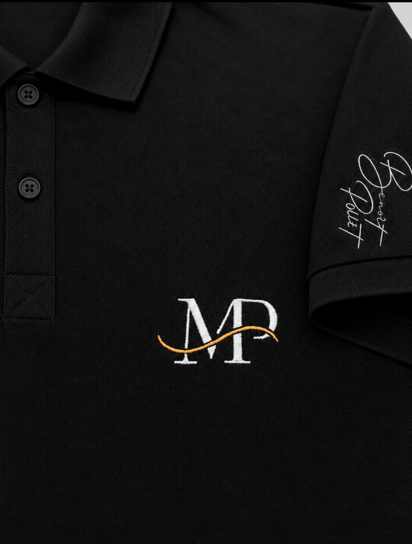 Polo Maison Pollet brodé au monogramme MP