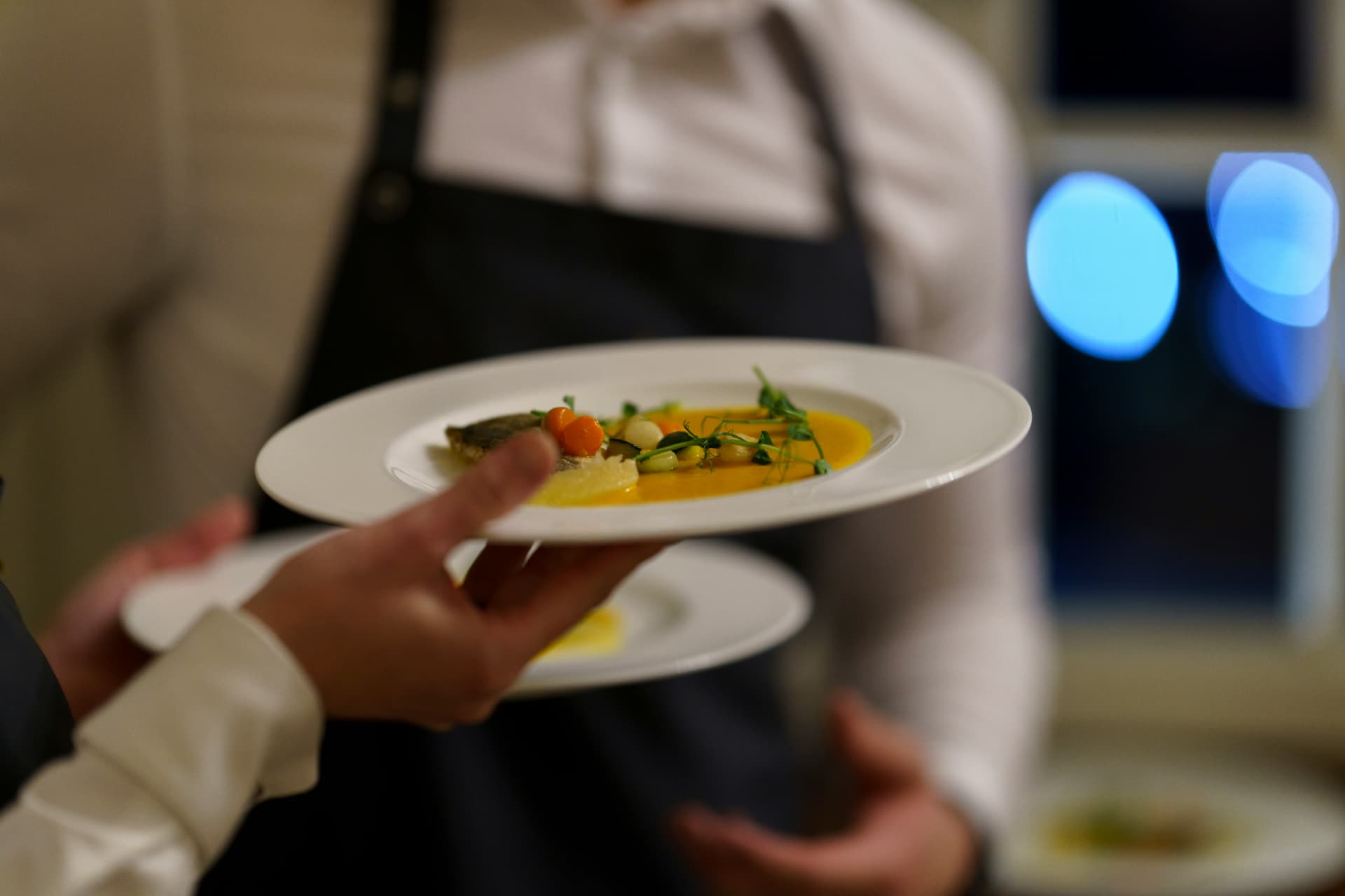 Traiteur — service à l'assiette